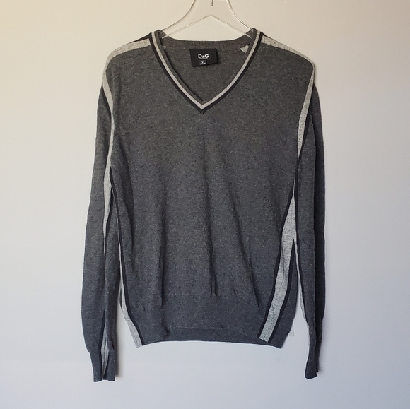 Dolce & Gabbana D&G Wool Cashmere Pull-Over Sweater - Picture 5 of 12
